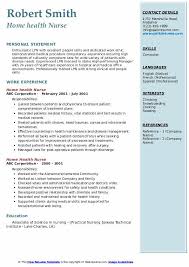 You can import it to your word processing software or simply print it. Home Health Nurse Resume Samples Qwikresume