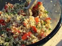 Taboule A La Semoule De Couscous Recette Taboule Semoule Couscous Couscous