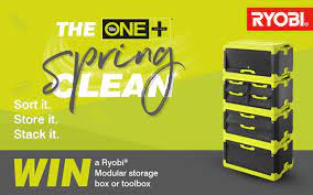Ryobi Spring Clean With One Help Advice