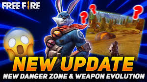 Don't forget to play on february 27 to claim the newest character, shirou. New Update Free Fire New Danger Zone Weapon Evolution Garena Free Fire Gaming Aura Youtube