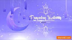Videohive Ramadan Kareem Logo Free After Effects Templates After Effects Intro Template Shareae