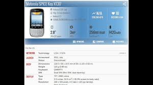 Motorola SPICE Key XT317 PRICE AND ...