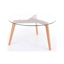 Shop wayfair for all the best glass round coffee tables. Transparent Clear Oslo Glass Coffee Table With A Glass Top To The Modern Living Room