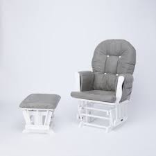 juniors glider chair with ottoman white padded armrest for increased comfort glider chair chair glider and ottoman