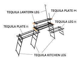 テキーラキッチンレッグをワンバイ木材で使う方法 おすすめテクニック５選 テキーラ キャンプ キッチンテーブル