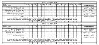 How to play hand and foot canasta, an american game in which each player has both a hand of cards and a foot, which is picked up when all the cards from the hand have been played. 14 Free Hand And Foot Score Sheet Template Republic