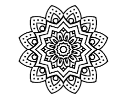 Flower Mandala Coloring Pages Simple Mandala Mandala Coloring Pages Mandala Coloring