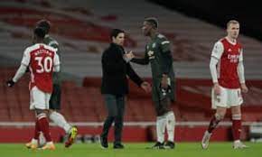 Pepe fuels gunners to big premier league win over red devils mikel arteta picked up his first managerial win on new year's day Arsenal 0 0 Manchester United Premier League As It Happened Football The Guardian