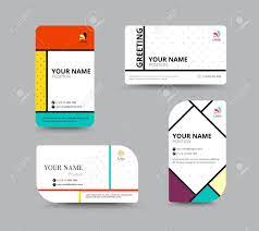 Floral & leaf theme business card template design ideas. Business Card Template Business Card Layout Design Vector Illustration Royalty Free Cliparts Vectors And Stock Illustration Image 41842398