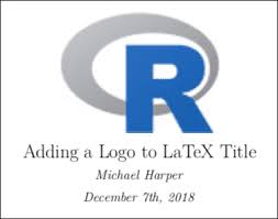 Maybe you would like to learn more about one of these? 6 3 Add Logo To Title Page R Markdown Cookbook