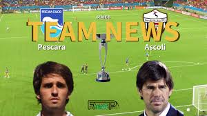 Find pescara fixtures, results, top scorers, transfer rumours and player profiles, with exclusive photos and video highlights. Serie B News Pescara Vs Ascoli Confirmed Line Ups