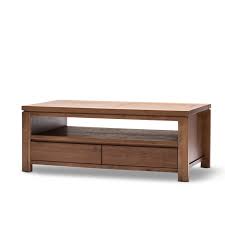 Solid tasmanian oak coffee table. Packer Brand New Solid Tasmanian Oak Coffee Table With Storage Drawers And Shelf