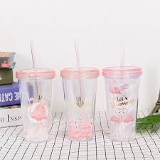 Jetzt zu großhandelspreisen kaufen und informieren! Pink Flamingo Plastikbecher Mit Strohhalm Kaufland De