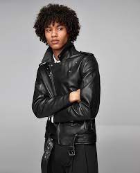 Image 2 Of Leather Biker Jacket From Zara Leather Biker Jacket Biker Jacket Jackets