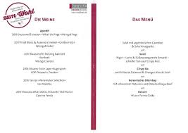 Ess Klasse Menu Picture Of Mun Restaurant Munich Tripadvisor