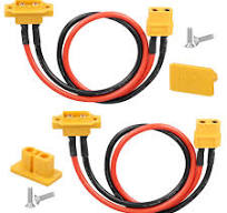 Amazon.com: QIANRENON XT60 Li Battery Connector Fixed Mount ...