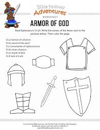 Do an armor of god crossword puzzle. New Armor Of God Activity Coloring Pages Ucoloring