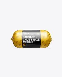 Download Chub Of Sausage Mockup Packaging Mockups Mockups Psd Free Download 3d