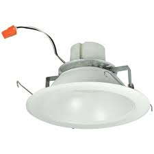 6 Nora 16 6 Watt 3000k Led Reflector Retrofit Trim In White 1f975 Lamps Plus In 2020 Recessed Lighting Lighting Reflectors