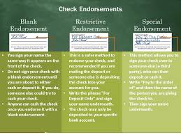 Did someone give you a check and you're not sure what to do with it? What You Mean By Restrictive Endorsement