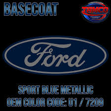 Ford Sport Blue Metallic U1 7209