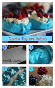 Australia Day Mini Pavlovas Recipe Australia Day Celebrations Australia Day Aussie Food