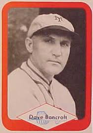 David James “Beauty” Bancroft (1891-1972)