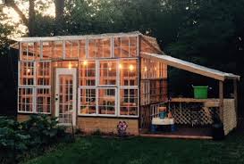 This diy greenhouse made from old windows is a very interesting design. Greenhouses From Old Windows And Doors Insteading