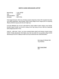Check spelling or type a new query. Berita Acara Kerusakan Laptop Pdf