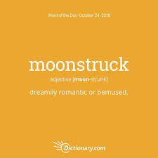 Word Of The Day Moonstruck Dictionary Com Weird Words Unusual Words Uncommon Words