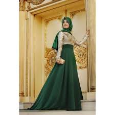 Pinar Sems Hayal Abiye Zumrut 152314768 Hijabi Fashion Muslim Dress Evening Dress Fashion