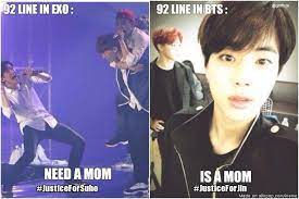 Same Age Different Roles Allkpop Meme Center Exo Memes Bts And Exo Kpop Memes