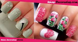 Lo primero es aplicar una base para fortalecer y proteger las uñas. Los Mejores Disenos Del 2016 De Unas Decoradas Con Flores