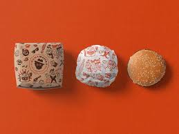 Burger Branding Mockup Burger Branding Burger Packaging Creative Packaging Design