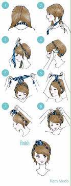 Tie The Bandana To The Side For A Cute Oldies Look Bandana Hairstyles Long Hair Styles Modern Hairstyles