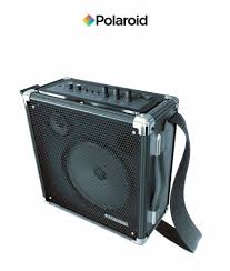 Polaroid Pbt3003bk Wireless Pa For Mic Or Guitar With Bluetooth Speaker Black Polaroid Speaker Wireless Bluetooth Speaker