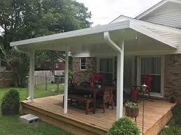 I should have taken a picture during the winter. Custom Built Patio Covers In Memphis By Maclin Security Door