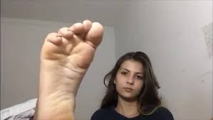 Lesbian Girl Licking Her Feet