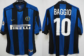 Vintage, retro and classic roberto baggio football club shirts and kit to buy online at www.classicfootballshirts.co.uk. Inter Milan 1999 Jersey
