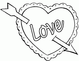 Hundreds of free spring coloring pages that will keep children busy for hours. Valentine Heart Coloring Pages Coloring Home