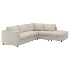 Vimle Narozna Sofa Rozkl 4 Osobowa Z Otwartym Koncem Gunnared Bezowy Kupuj Dzisiaj Ikea Sofa Bett Sofa Ecksofa