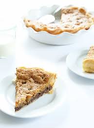 Thin, chocolate wafer cookies and a whipped topping are layered in a graham cracker crust cookie pie. Classic Gluten Free Chocolate Chip Pie Great Gluten Free Recipes For Every Occasion