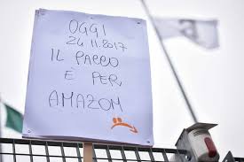Risultati immagini per amazon black friday sciopero