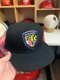 The baltimore ravens are a professional american football team based in baltimore, maryland. Baltimore Ravens Shield Size 7 1 4 Men S Fashion Watches Accessories Caps Hats On Carousell