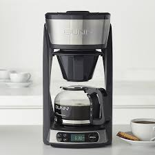 Bunn's home coffee makers are known for being intuitive, effective, and durable. Bunn 10 Cup Programmable Coffee Maker Williams Sonoma