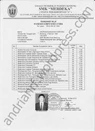 Maybe you would like to learn more about one of these? Transkrip Nilai Kompetensi Utama Tkj Andrian Rf