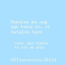 Tiwala Tagalog Haiku Short Poems Tagalog Hold Me