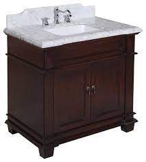 Check spelling or type a new query. Elizabeth Bath Vanity Transitional Bathroom Vanities And Sink Consoles By Kitchen Bath Collection Kbc5936brcarr Houzz