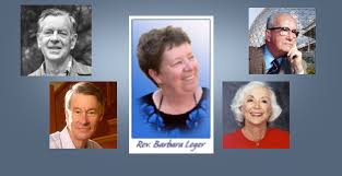 JOSEPH CAMPBELL, BUCKY FULLER, AND REV. BARBARA LEGER