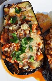 Grilled Eggplant Parmesan Boats Grilled Eggplant Recipes Grilled Eggplant Eggplant Recipes Parmesan